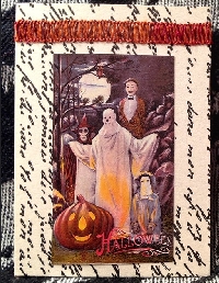 USAPC:  Halloween Ghost ATC