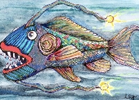 HDP: Fish Mailart