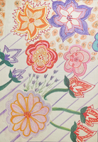 HDP: Colored Doodle Mail Art