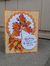 MissBrenda's Thanksgiving Card Swap #1