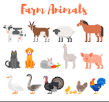 FARM ANIMALS SCAVENGER HUNT 