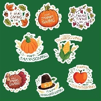 Thanksgiving Sticker Swap