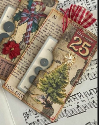 Christmas Journaling Tag & Pocket