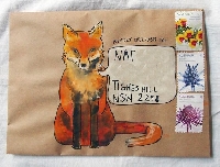 WIYM: Ani-Mail Art:  Fox  US