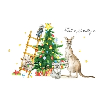 AUSTRALIASIAN SWAPPERS: christmas card to three