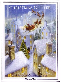 Special effect Christmas postcard swap