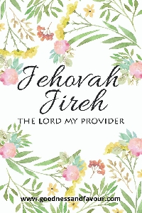 CSG: Names of God: Jehovah Jireh