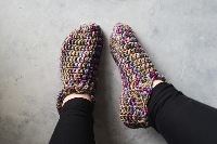 One Hour Crochet Slippers