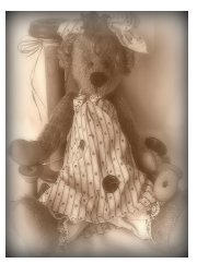 Quickie Send ATC â™¥ Vintage Teddy Bear