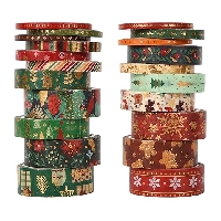 10 Crafts of Christmas 2025 - #1 Washi Tape Card