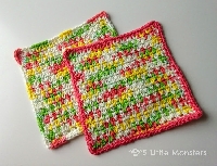 HG ~ Moss Stitch Dishcloth