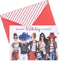  FEBRUARY BIRTHDAY - GREETING CARD