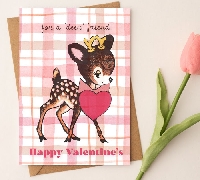 HAPPY VALENTINE'S DAY - GREETING CARD