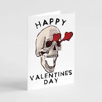 Spookify a Valentine Card international