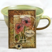 Mini Pocket Letter with Tea