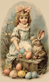 VJP:  Vintage Easter Page