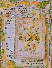 AACG:  Flower ATC Series: #1: Daisy