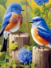 MFF:  Bird Tag:  Letter E
