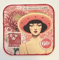 Watermelon Ink Box Card