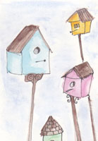 Birdhouses ATC