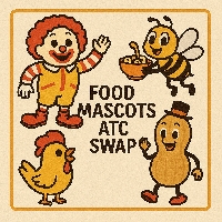 Yours and Theirs - Food Mascot  HD/HP ATC