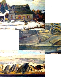 SIGN UP TO WIN 3 USED GROUP OF SEVEN ART POSTCARDS