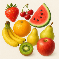 🍓 Fruity Summer Vibes – Postcard Swap 🍉