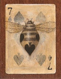 AACG: 7 of Spades Altered Playing Card