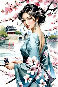 AACG: Inkbox Card Booklet Geisha/Asian Part 5