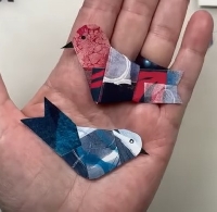 YTPC:  Folded Birds Journal Cards  US
