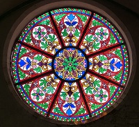 AAA: Stained Glass inspired ATC