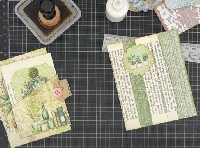 SMSUSA:  Embellished Book Page Pockets