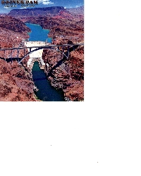 SIGN UP TO WIN A USED SQUARE-HOOVER DAM POSTCARD