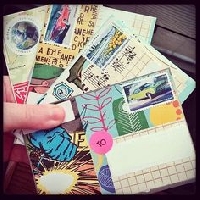 Themed Homemade Postcard: September 
