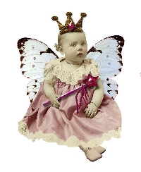 Quickie Send ATC â™¥ Altered Child Fairy â™¥