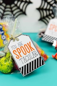 Handmade Halloween Tags