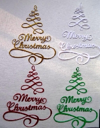Christmas Die Cuts 