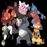 Pokemon by Type: Fighting - HD/HP ATC swap