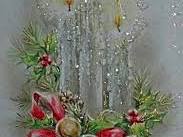 Christmas card with Christmas Washi or Stickers