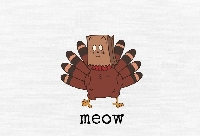 Upcycled Thanksgiving Card PC # 4