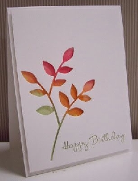 CMF: A Card With Die Cut and/ or Embossing