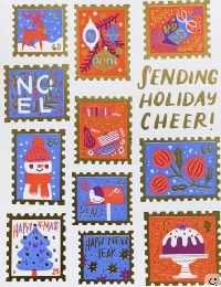 Upcycled Christmas Card PC # 12 - Stamp