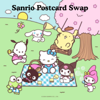 Sanrio Postcard Swap