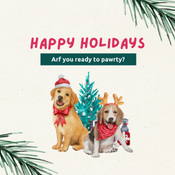 CPG: Animal Non-Religious Christmas Cards #1-US