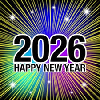 ✨🎊🥂Happy New Year's 2026! USA card swap #1