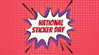 Celebrate! National Sticker Day 2026