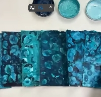 AIA: Collage Papers using Acrylics & Alcohol