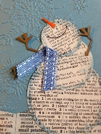 Recycled Snowman Craft