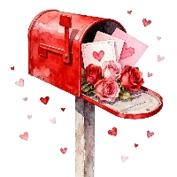 VDAY FLOWER PC #2 - USA