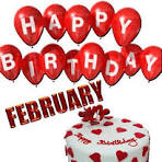 Happy Birthday February 